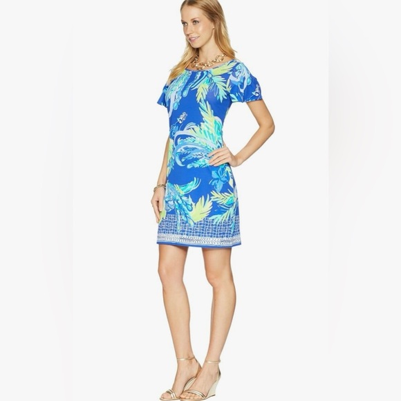 Lilly Pulitzer Other - Lilly Pulitzer Tropical Blue and Green Coverup
